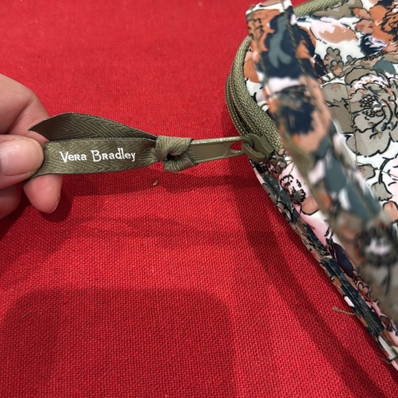 Vera Bradley green and Brown Crossbody Bag with Adjustable Strap - Picture 7 of 7